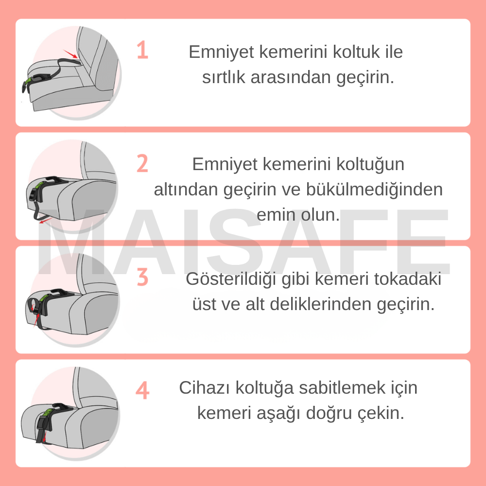 MAISAFE Hamile Emniyet Kemeri